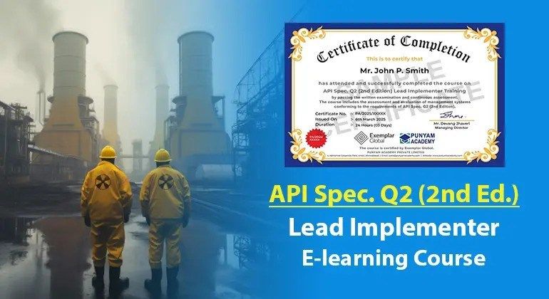 Punyam Academy Unveils API Spec. Q2 (2nd Edition) Lead Implementer Training