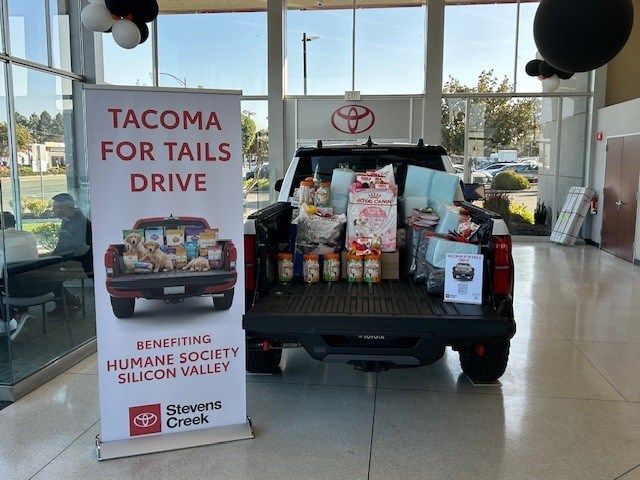 "Tacoma for Tails" Supply Drive Benefiting Humane Society Silicon Valley
