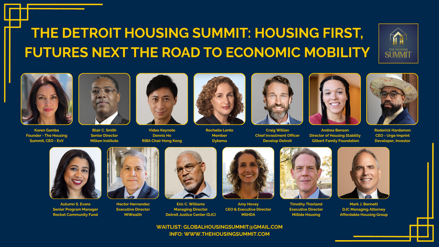 The Housing Summit Brings Global Affordable Housing and Economic Mobility Conversation to Detroit